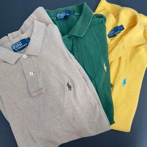3 Men's Polo Shirts - Polo by Ralph Lauren